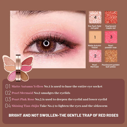 Butterfly Shape Eyeshadow Palette